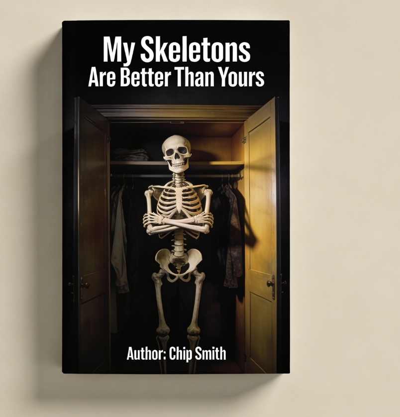 My Skeletons Are Better Than Yours — book by Chip Smith (cover)